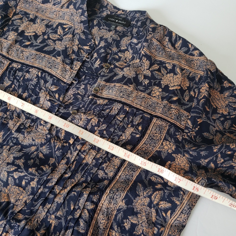 LUCKY BRAND LONG SLEEVE TOP - Picture 9 of 10